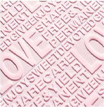 สติ๊กเกอร์โฟมวอล รุ่น Love-(Pink)